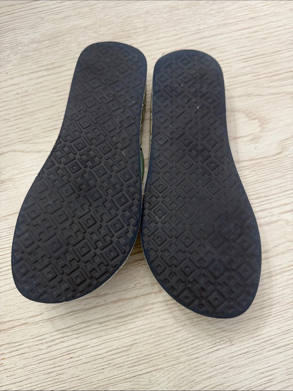 TORY BURCH THANDIE RUBBER WEDGE FLIP FLOP size 8